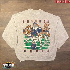 Vinatge NFL ChicagoBears Looney Tunes Sweatshirt,Unisex Shirt, Vintage Shirt, Fa